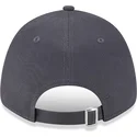 lippikset-kaareva-harmaa-saadettava-nauha-9forty-metallic-new-york-yankees-mlb-new-era
