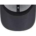 lippikset-kaareva-harmaa-saadettava-nauha-9forty-metallic-new-york-yankees-mlb-new-era