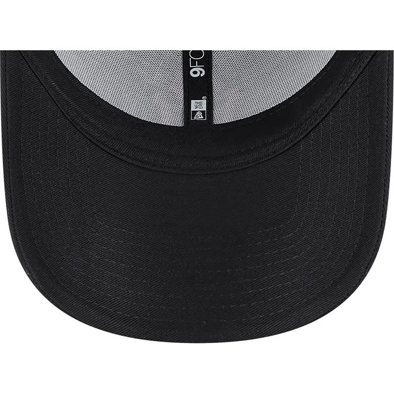 lippikset-kaareva-musta-saadettava-nauha-rosa-9forty-neon-new-york-yankees-mlb-new-era
