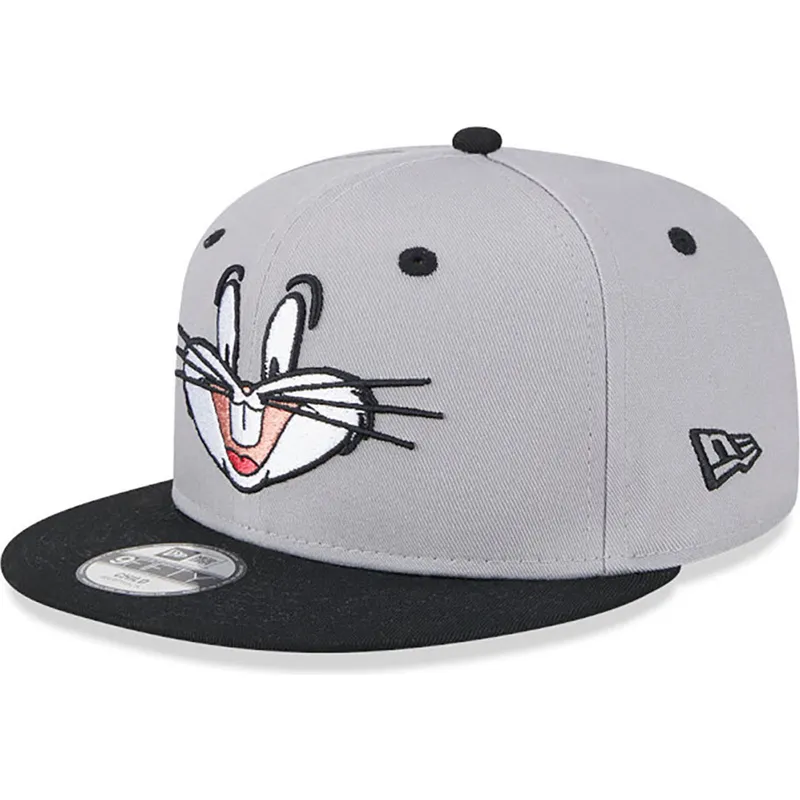 lippikset-littea-harmaa-snapback-9fifty-bugs-bunny-looney-tunes-new-era