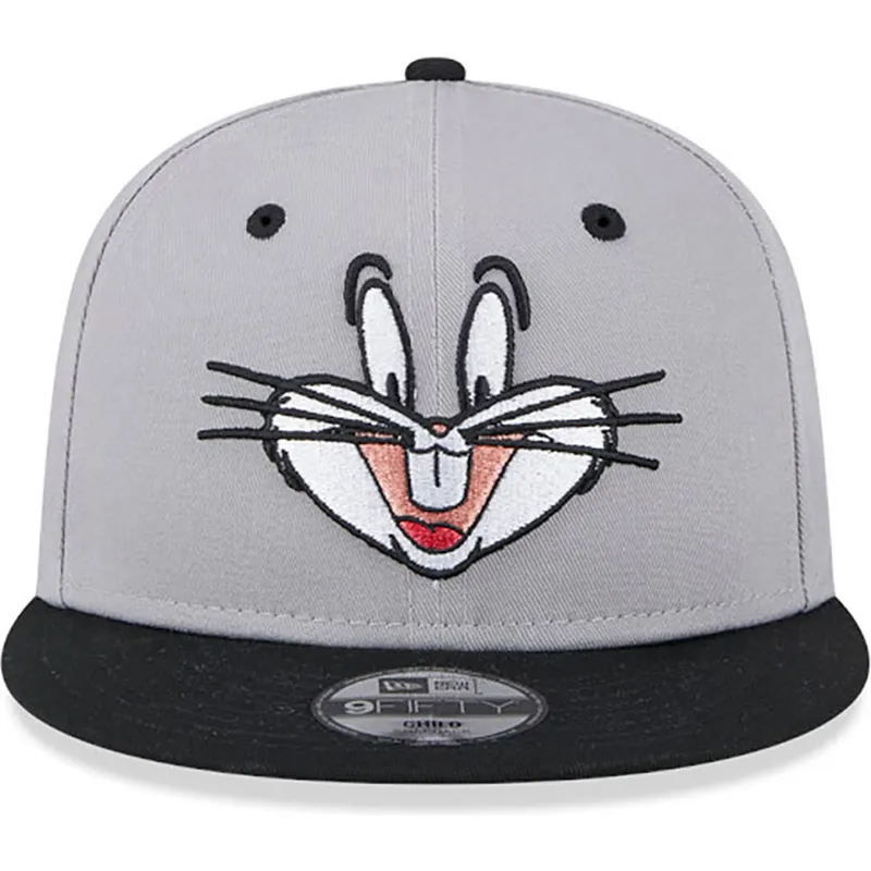 lippikset-littea-harmaa-snapback-9fifty-bugs-bunny-looney-tunes-new-era