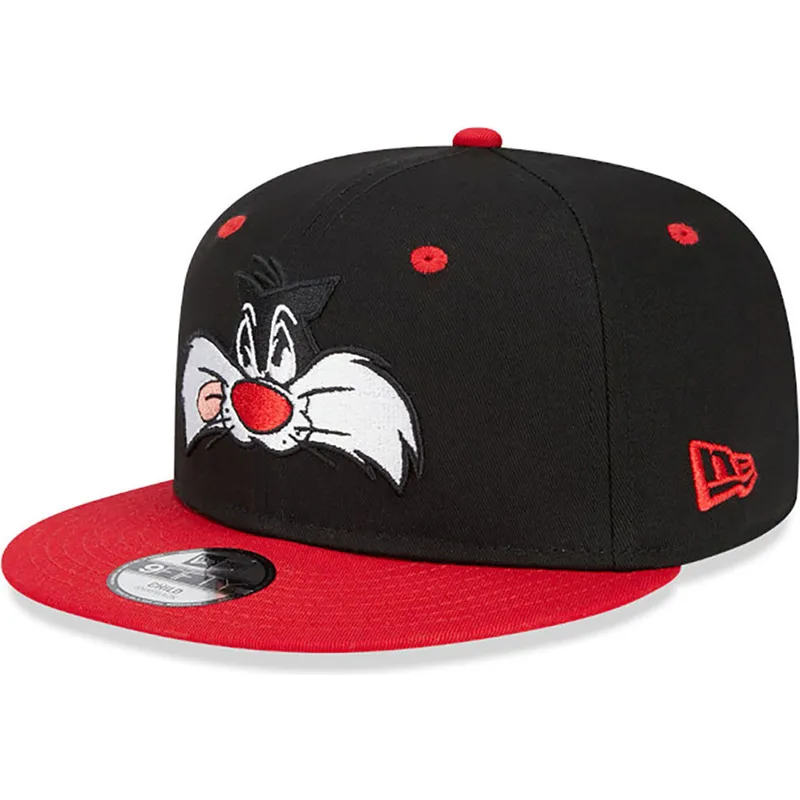 lippikset-littea-musta-snapback-9fifty-silvestre-looney-tunes-new-era