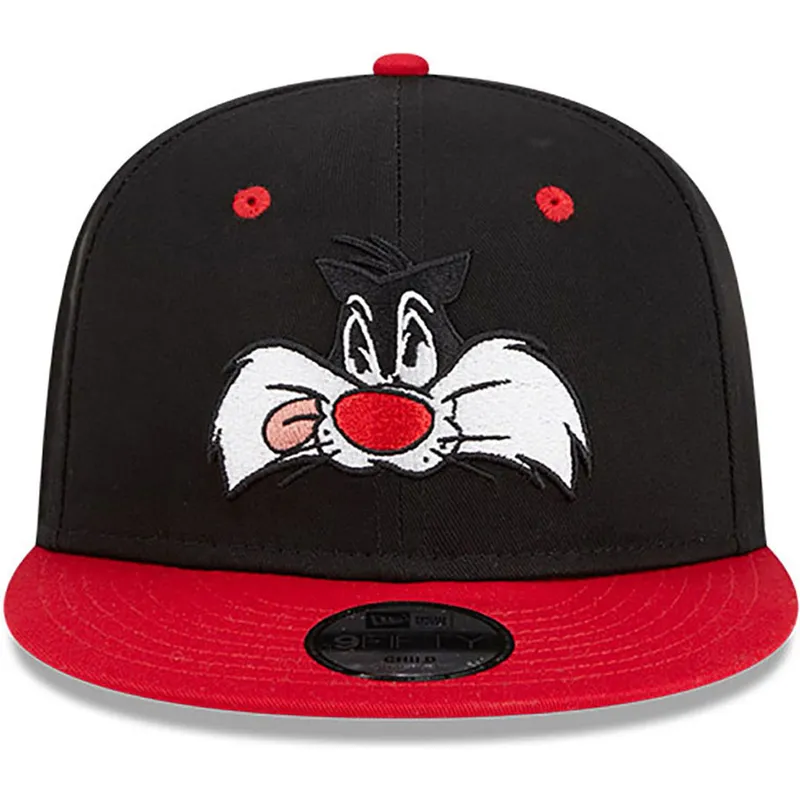 lippikset-littea-musta-snapback-9fifty-silvestre-looney-tunes-new-era
