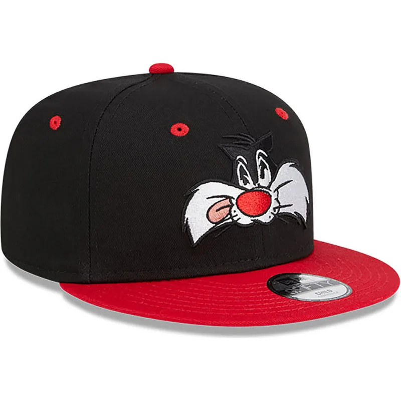 lippikset-littea-musta-snapback-9fifty-silvestre-looney-tunes-new-era