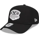 lippikset-kaareva-musta-snapback-a-frame-patch-new-york-yankees-mlb-new-era