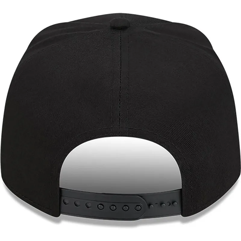 lippikset-kaareva-musta-snapback-a-frame-patch-new-york-yankees-mlb-new-era