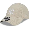 lippikset-kaareva-beige-saadettava-nauha-9forty-teddy-new-york-yankees-mlb-new-era