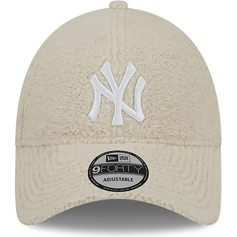 lippikset-kaareva-beige-saadettava-nauha-9forty-teddy-new-york-yankees-mlb-new-era lippikset-kaareva-beige-saadettava-nauha-9forty-teddy-new-york-yankees-mlb-new-era