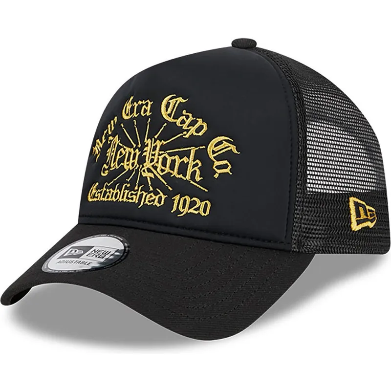 lippikset-kaareva-rekka-musta-snapback-a-frame-est-1920-new-era