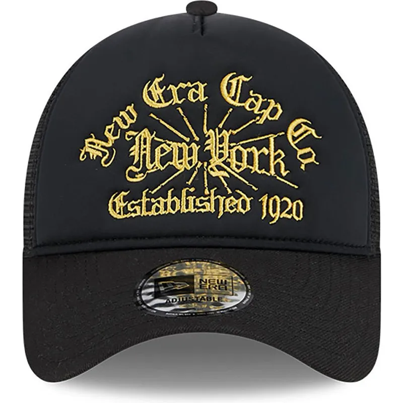 lippikset-kaareva-rekka-musta-snapback-a-frame-est-1920-new-era