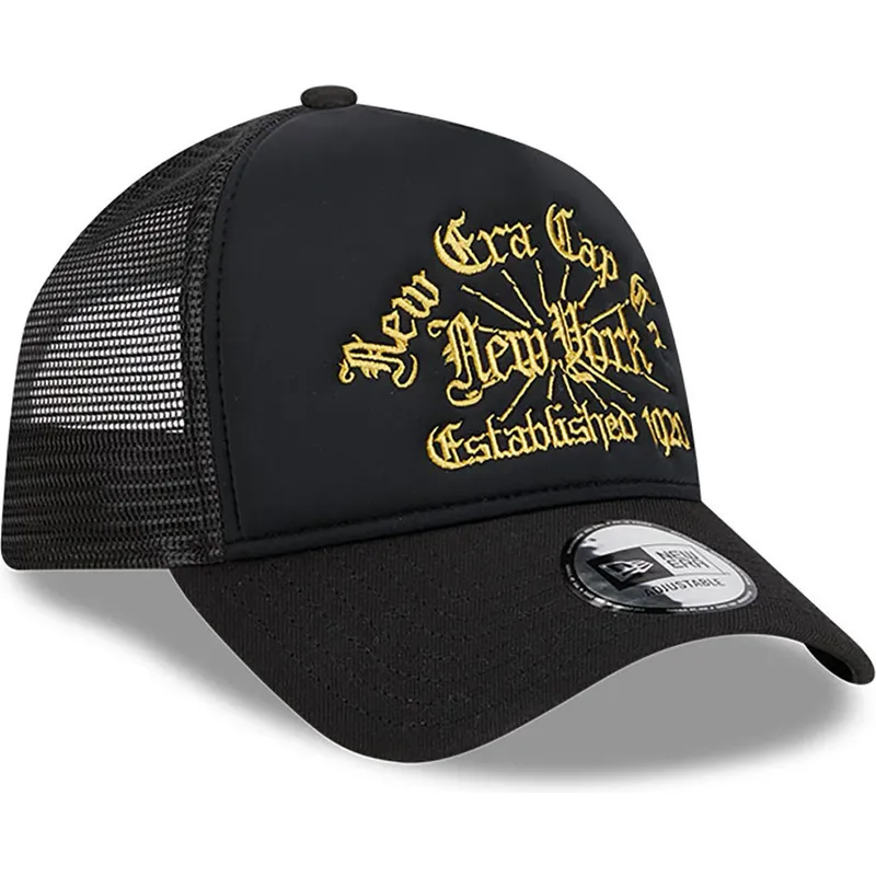 lippikset-kaareva-rekka-musta-snapback-a-frame-est-1920-new-era