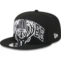 lippikset-littea-musta-snapback-9fifty-tip-off-2023-milwaukee-bucks-nba-new-era