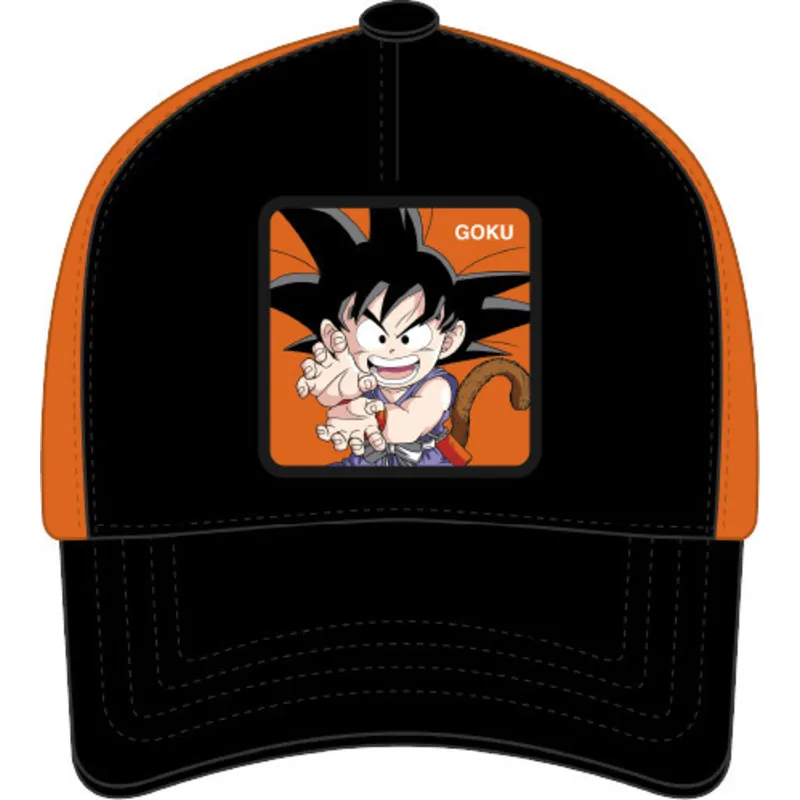 lippikset-kaareva-musta-snapback-db3-gok4-son-goku-dragon-ball-capslab