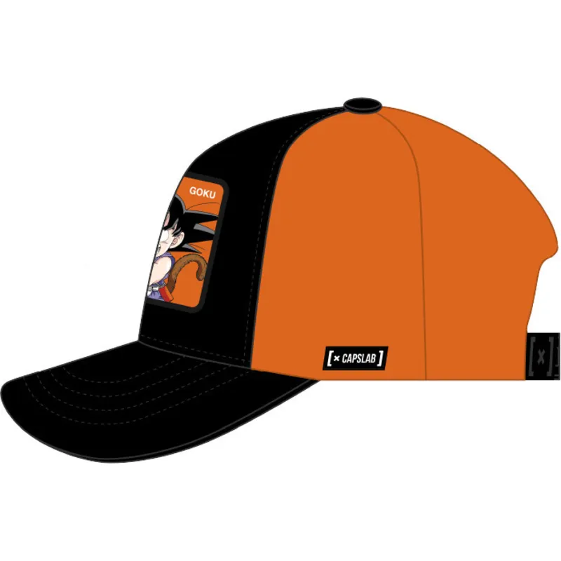 lippikset-kaareva-musta-snapback-db3-gok4-son-goku-dragon-ball-capslab