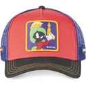 lippikset-kaareva-rekka-punainen-snapback-loo7-ma2-marvin-marsilainen-looney-tunes-capslab