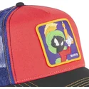 lippikset-kaareva-rekka-punainen-snapback-loo7-ma2-marvin-marsilainen-looney-tunes-capslab