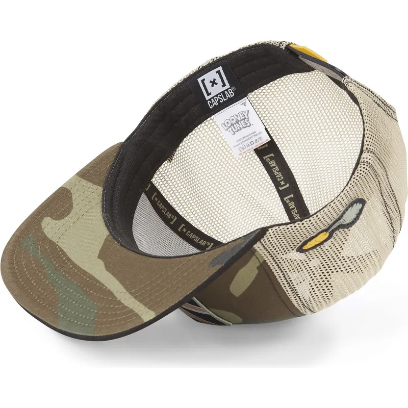 lippikset-littea-rekka-maastokuvio-snapback-loo8-bun-vaiski-vull-looney-tunes-capslab
