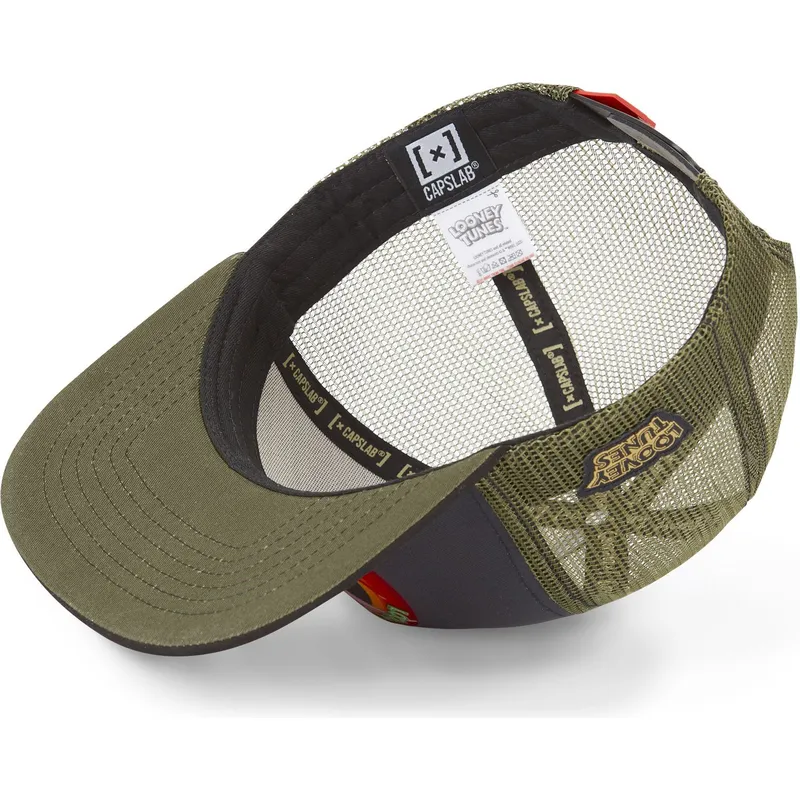 lippikset-littea-rekka-harmaa-snapback-loo8-rin-bugs-bunny-ja-akku-ankka-looney-tunes-capslab