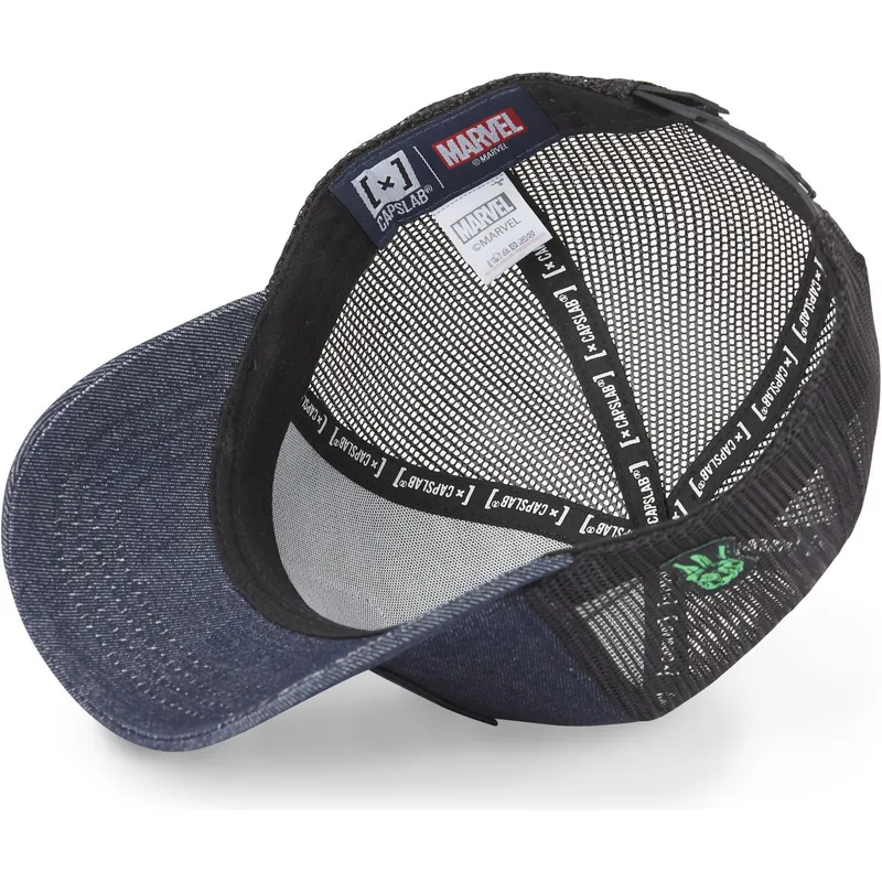 lippikset-kaareva-rekka-laivastonsininen-snapback-denim-mar6-hul1-hulk-marvel-comics-capslab