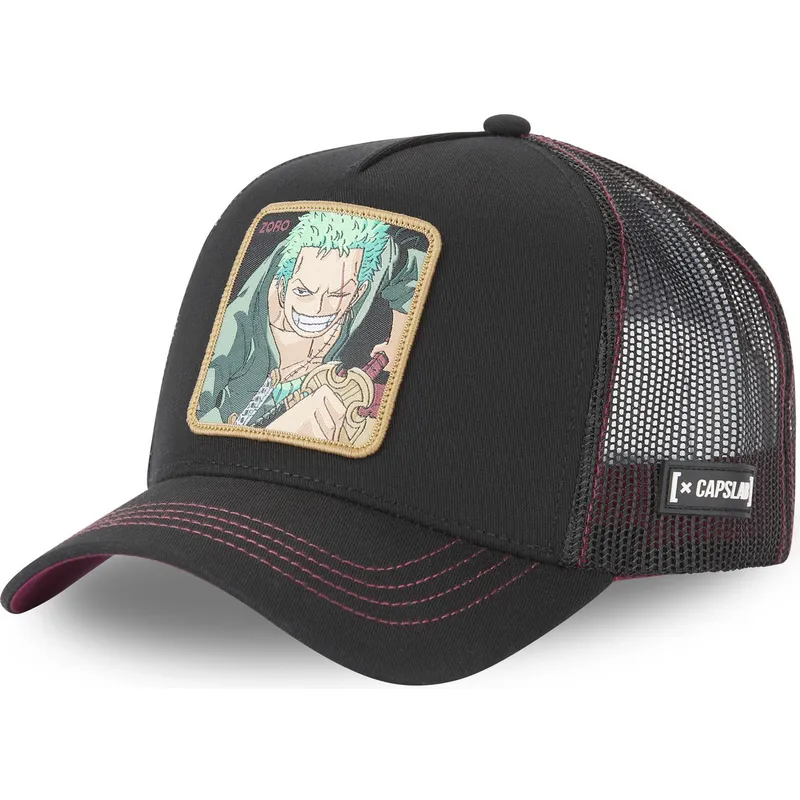 lippikset-kaareva-rekka-musta-snapback-op2-zor1-roronoa-zoro-one-piece-capslab lippikset-kaareva-rekka-musta-snapback-op2-zor1-roronoa-zoro-one-piece-capslab