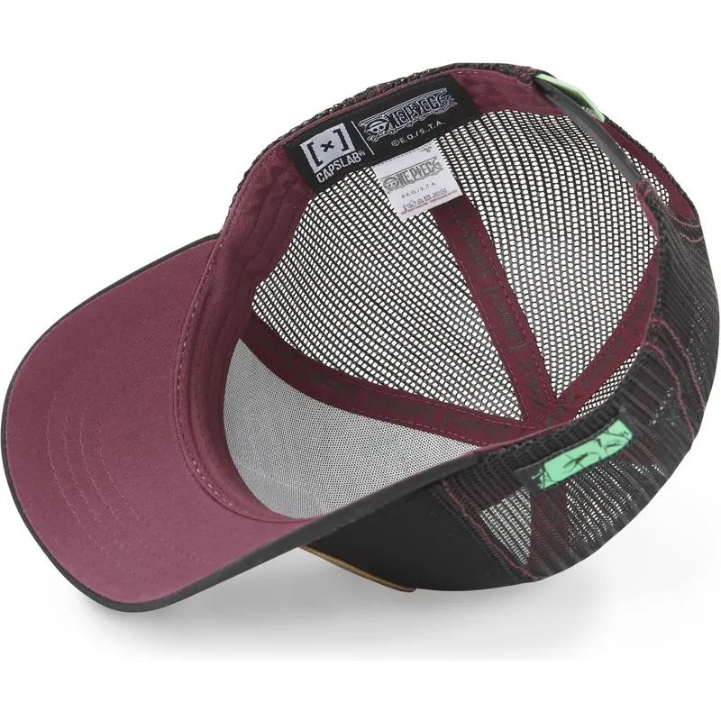 lippikset-kaareva-rekka-musta-snapback-op2-zor1-roronoa-zoro-one-piece-capslab lippikset-kaareva-rekka-musta-snapback-op2-zor1-roronoa-zoro-one-piece-capslab