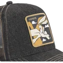 lippikset-kaareva-rekka-musta-snapback-denim-loo8-coy2-kojootti-looney-tunes-capslab
