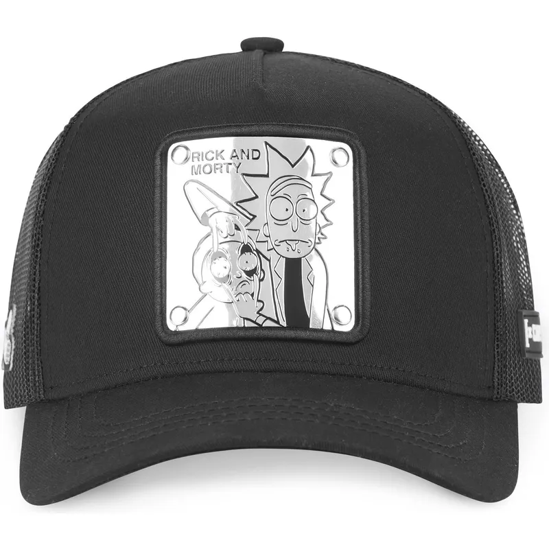 cap-kaareva-black-snapback-rick-and-morty-rick-and-morty-capslab