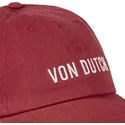 lippikset-kaareva-punainen-saadettava-nauha-dc-r-von-dutch