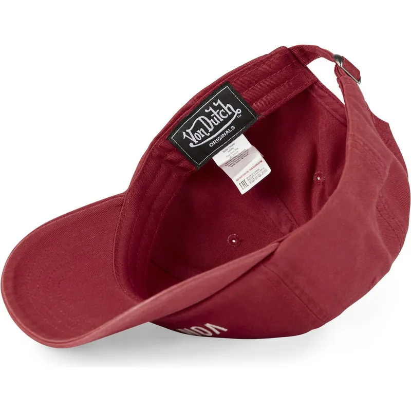 lippikset-kaareva-punainen-saadettava-nauha-dc-r-von-dutch lippikset-kaareva-punainen-saadettava-nauha-dc-r-von-dutch