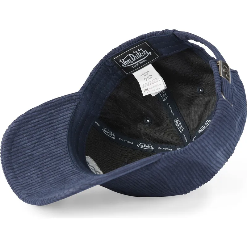 lippikset-kaareva-laivastonsininen-saadettava-nauha-vc-bl-von-dutch lippikset-kaareva-laivastonsininen-saadettava-nauha-vc-bl-von-dutch