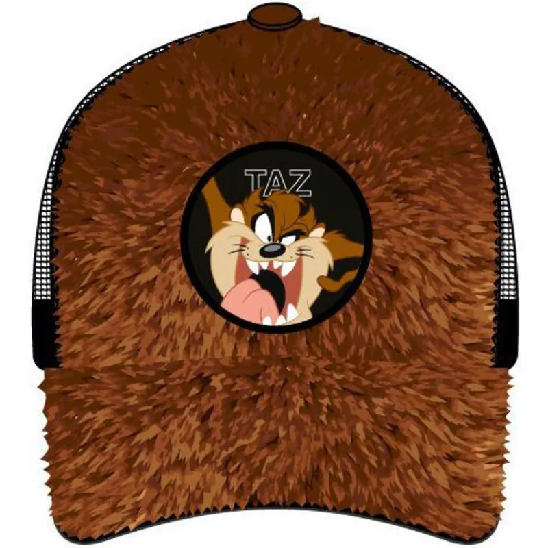 lippikset-kaareva-rekka-ruskea-snapback-tasmanian-piru-looney-tunes-capslab