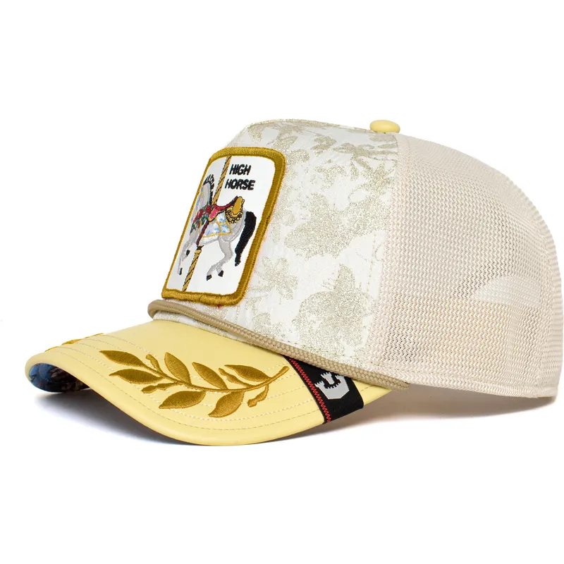 lippikset-kaareva-rekka-valkoinen-snapback-high-horse-altus-equo-carousel-the-farm-goorin-bros