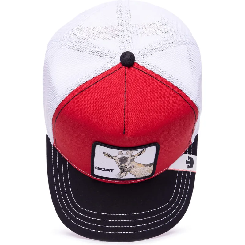 lippikset-kaareva-rekka-punainen-snapback-goat-mv-butter-the-farm-mvp-the-farm-goorin-bros