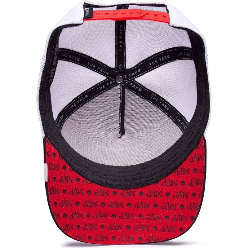 lippikset-kaareva-rekka-punainen-snapback-goat-mv-butter-the-farm-mvp-the-farm-goorin-bros