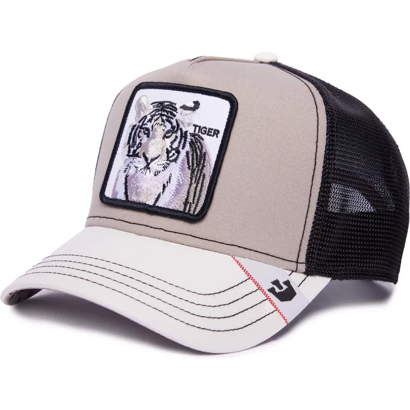 lippikset-kaareva-rekka-harmaa-snapback-tiger-mv-stripes-the-farm-mvp-the-farm-goorin-bros