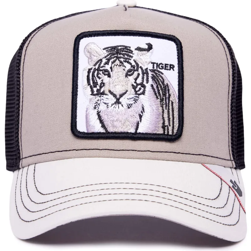 lippikset-kaareva-rekka-harmaa-snapback-tiger-mv-stripes-the-farm-mvp-the-farm-goorin-bros