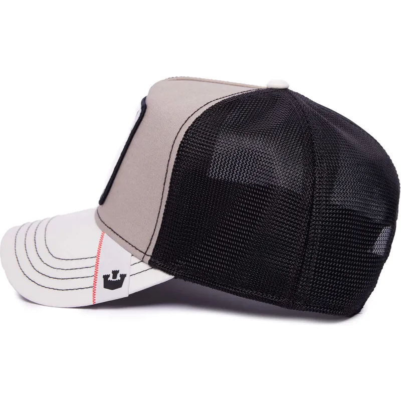 lippikset-kaareva-rekka-harmaa-snapback-tiger-mv-stripes-the-farm-mvp-the-farm-goorin-bros