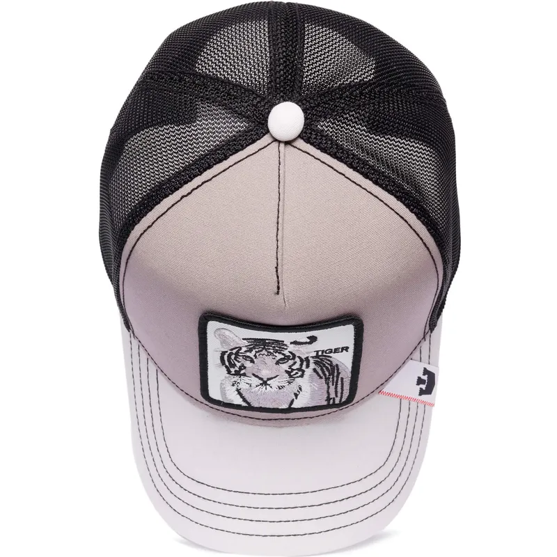 lippikset-kaareva-rekka-harmaa-snapback-tiger-mv-stripes-the-farm-mvp-the-farm-goorin-bros