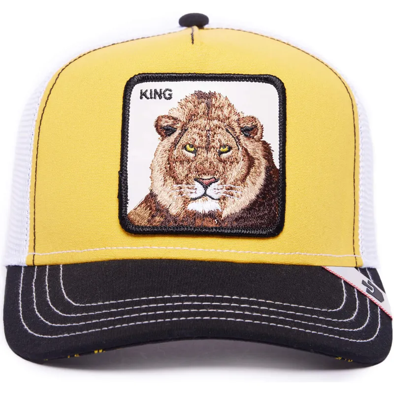 lippikset-kaareva-rekka-keltainen-snapback-king-mv-lion-the-farm-mvp-the-farm-goorin-bros lippikset-kaareva-rekka-keltainen-snapback-king-mv-lion-the-farm-mvp-the-farm-goorin-bros