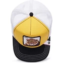 lippikset-kaareva-rekka-keltainen-snapback-king-mv-lion-the-farm-mvp-the-farm-goorin-bros