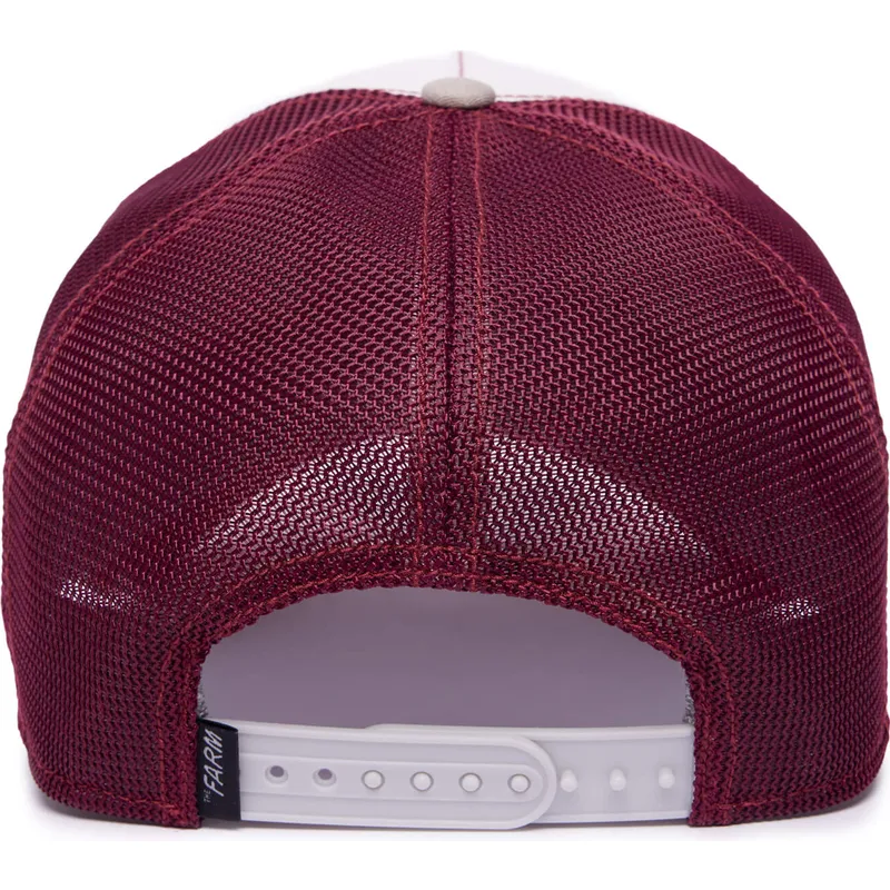 lippikset-kaareva-rekka-valkoinen-snapback-lone-wolf-mv-howler-the-farm-mvp-the-farm-goorin-bros