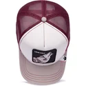 lippikset-kaareva-rekka-valkoinen-snapback-lone-wolf-mv-howler-the-farm-mvp-the-farm-goorin-bros