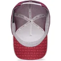 lippikset-kaareva-rekka-valkoinen-snapback-lone-wolf-mv-howler-the-farm-mvp-the-farm-goorin-bros