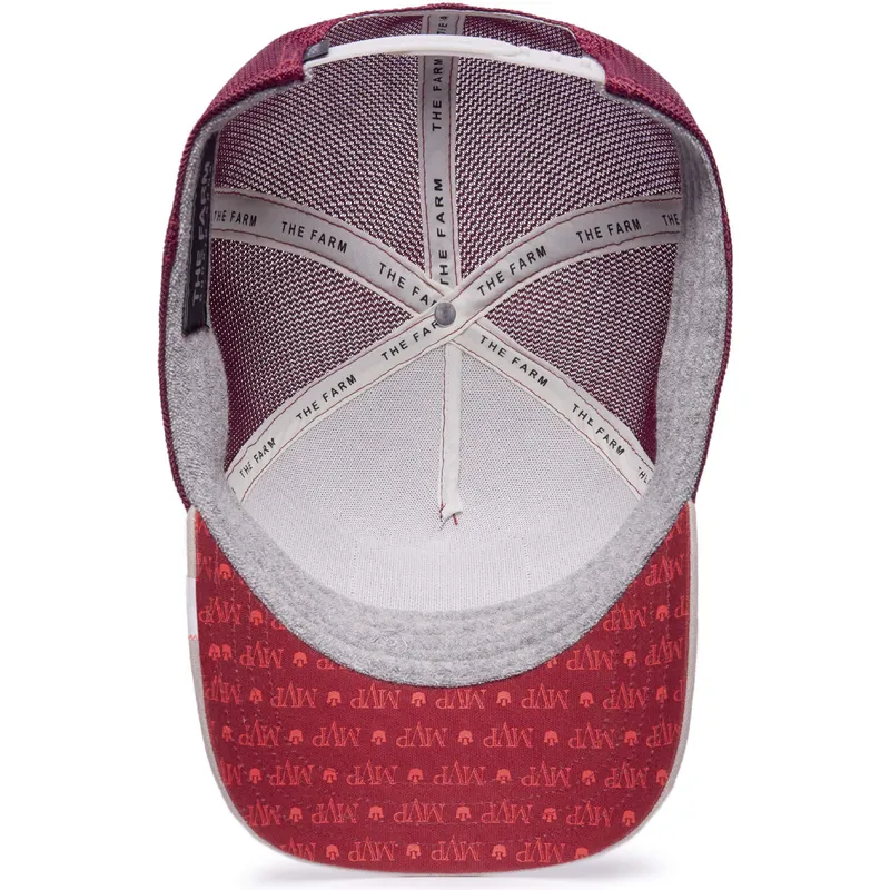 lippikset-kaareva-rekka-valkoinen-snapback-lone-wolf-mv-howler-the-farm-mvp-the-farm-goorin-bros