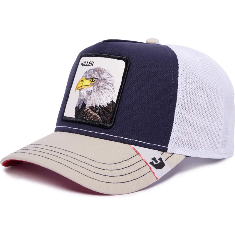 lippikset-kaareva-rekka-laivastonsininen-snapback-killer-mv-predator-the-farm-mvp-the-farm-goorin-bros