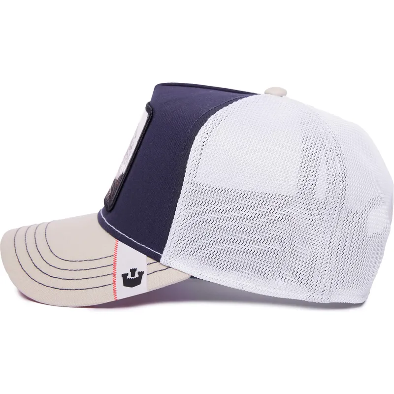 lippikset-kaareva-rekka-laivastonsininen-snapback-killer-mv-predator-the-farm-mvp-the-farm-goorin-bros