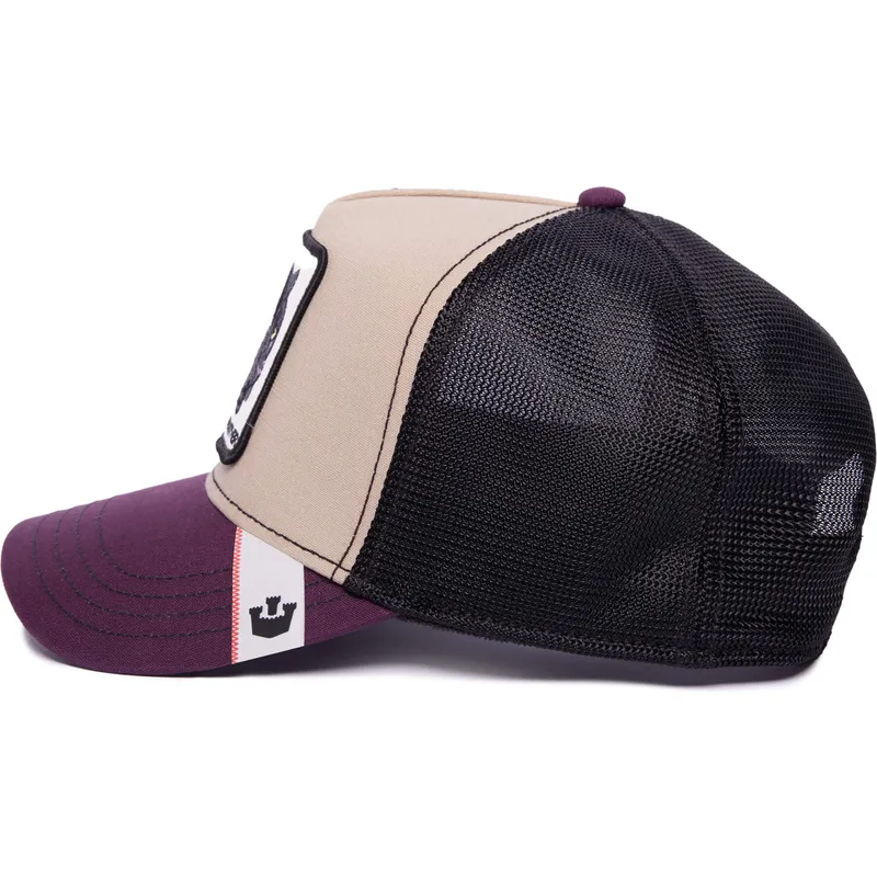 lippikset-kaareva-rekka-beige-snapback-mv-panther-the-farm-mvp-the-farm-goorin-bros