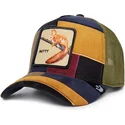 lippikset-kaareva-rekka-monivarinen-snapback-nutty-shells-n-all-the-farm-patchwork-the-farm-goorin-bros