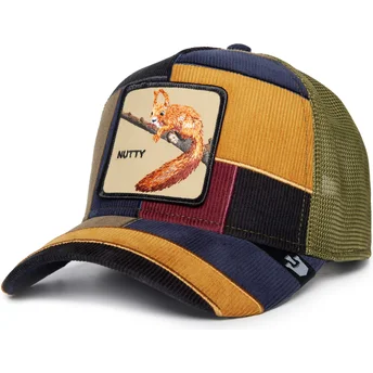 lippikset-kaareva-rekka-monivarinen-snapback-nutty-shells-n-all-the-farm-patchwork-the-farm-goorin-bros