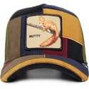 lippikset-kaareva-rekka-monivarinen-snapback-nutty-shells-n-all-the-farm-patchwork-the-farm-goorin-bros